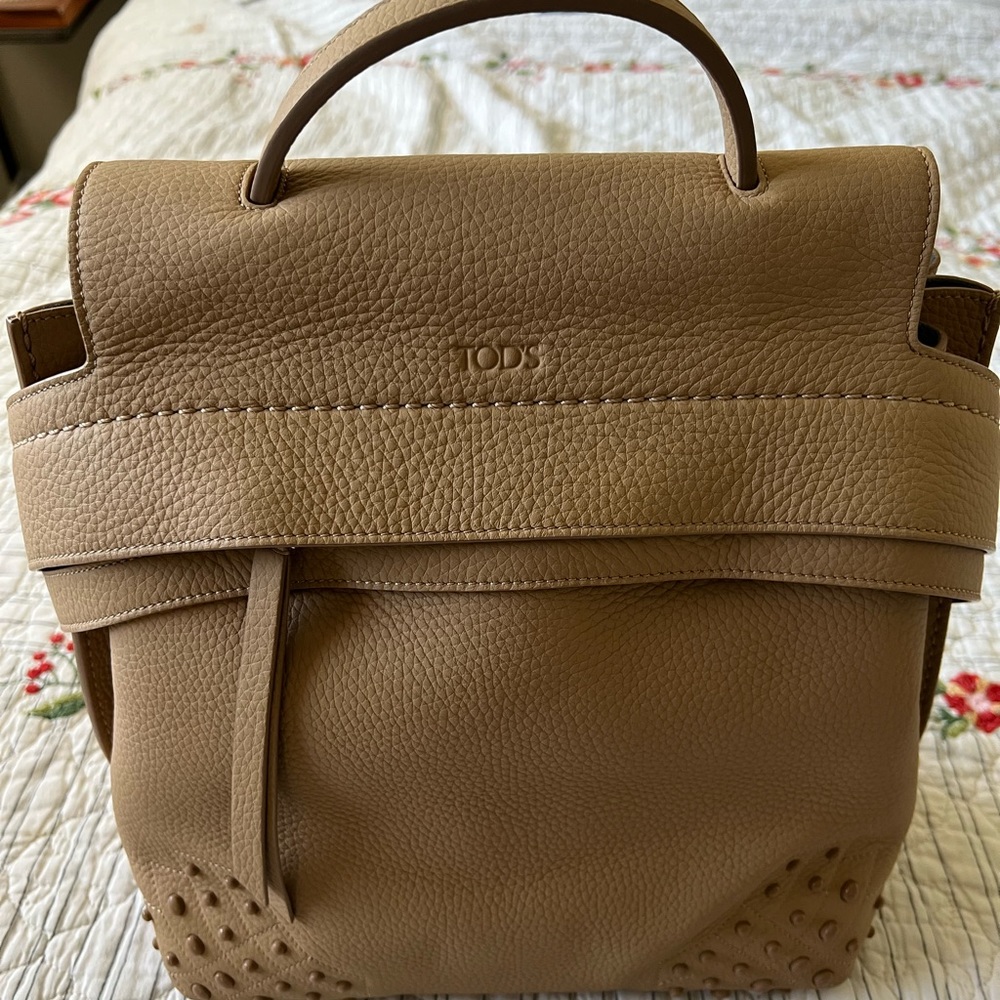 Tod’s Studded wave backpack